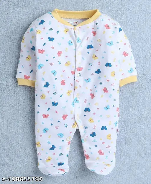100% Cotton Rompers/Sleepsuits/Jumpsuit/Night Suits/Dungaree/Bodysuit Outfit for Baby Boys & Girls, Infants, New Borns