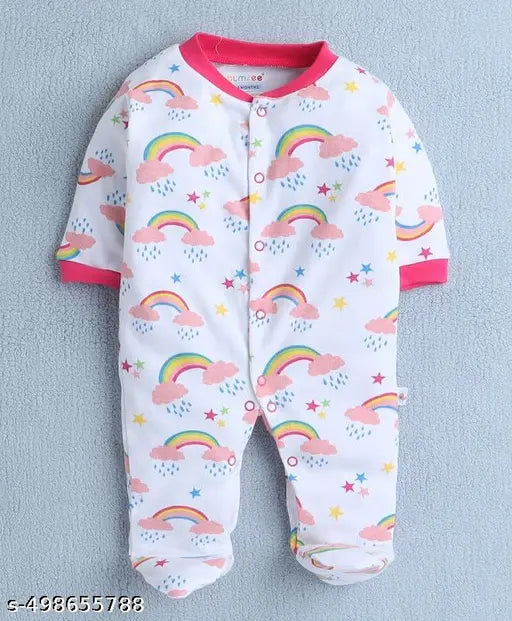 100% Cotton Rompers/Sleepsuits/Jumpsuit/Night Suits/Dungaree/Bodysuit Outfit for Baby Boys & Girls, Infants, New Borns
