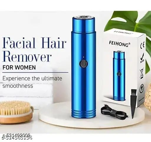 Portable Mini Shaver Cordless Hair Clipper | USB Rechargeable Stainless Steel Grooming Kit for Men | Beard, Nose & Ear Trimmer | 45-Min Run Time