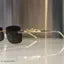 New Trending Rimless Gold Black Sunglasses (Metal & Plastic)